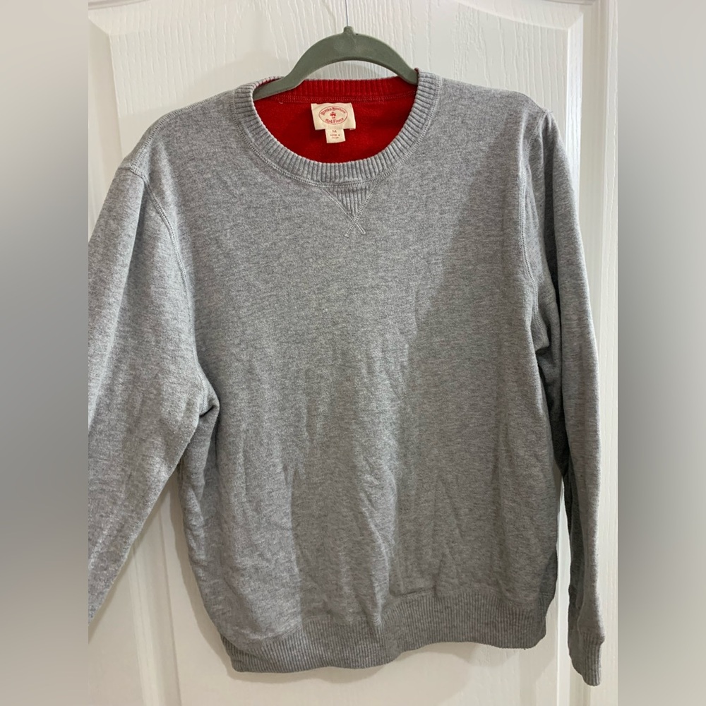 Brook’s Brother’s Red Fleece Sweater